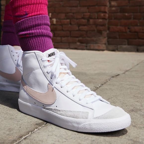 Womens Nike Blazer Mid '77 light pink women size 7 - Picture 2 of 10